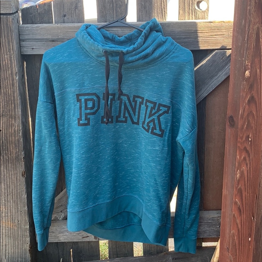 Victoria secret pink sweater size small in blue - Picture 2 of 6